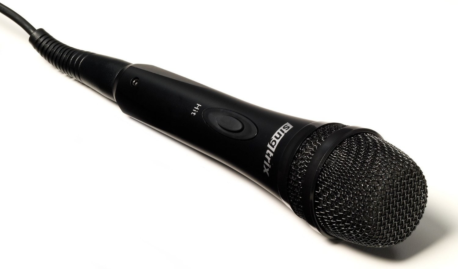 Professional Karaoke Machine Microphone with Hit Button to Activate Effects a...