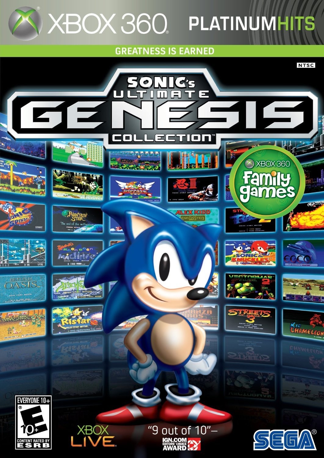 SEGA GAMES Sonic's Ultimate Genesis Collection (Platinum Hi (Microsoft Xbox 360)