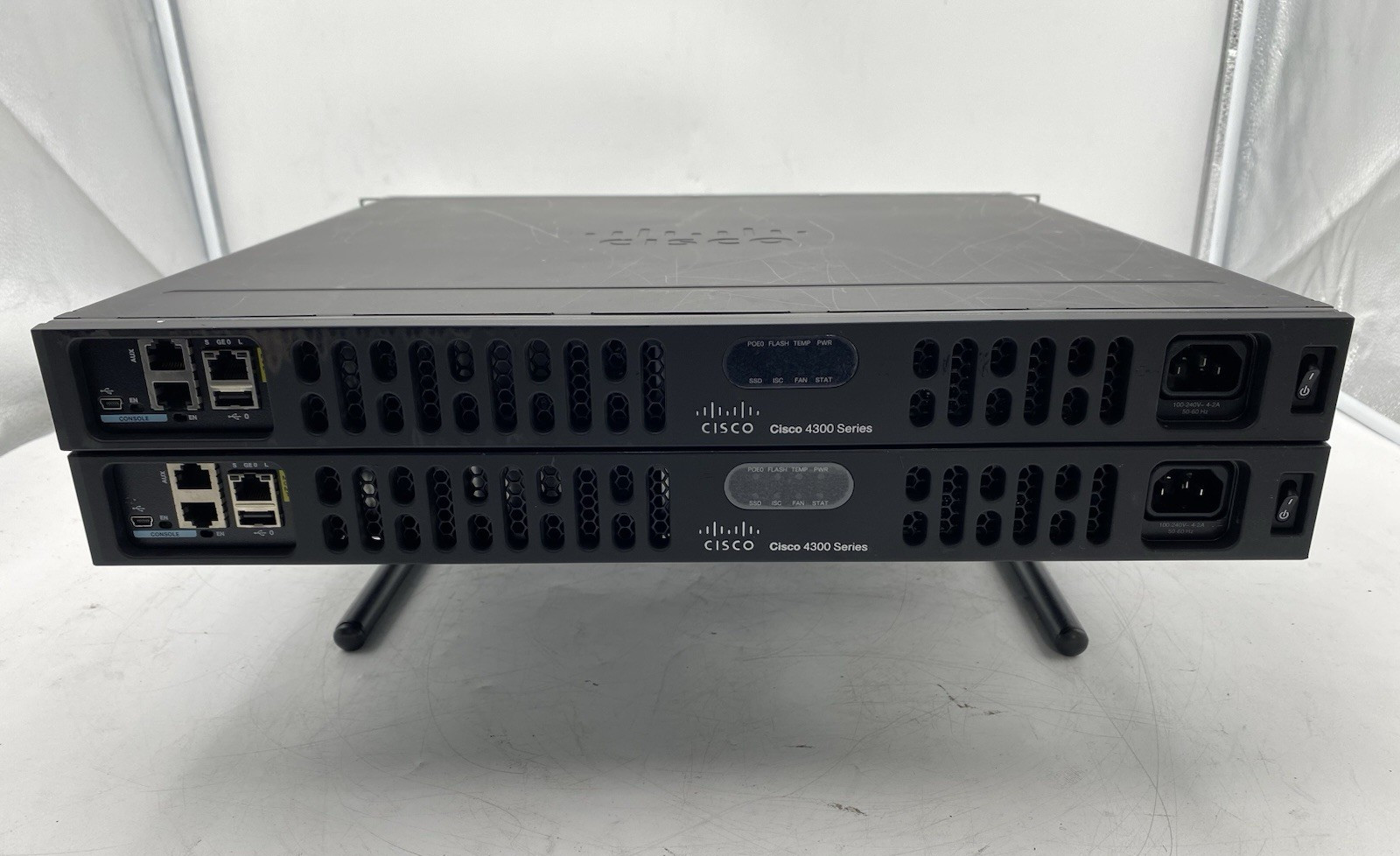 LOT of 2 Cisco 4331 Integrated Services Router ISR4331