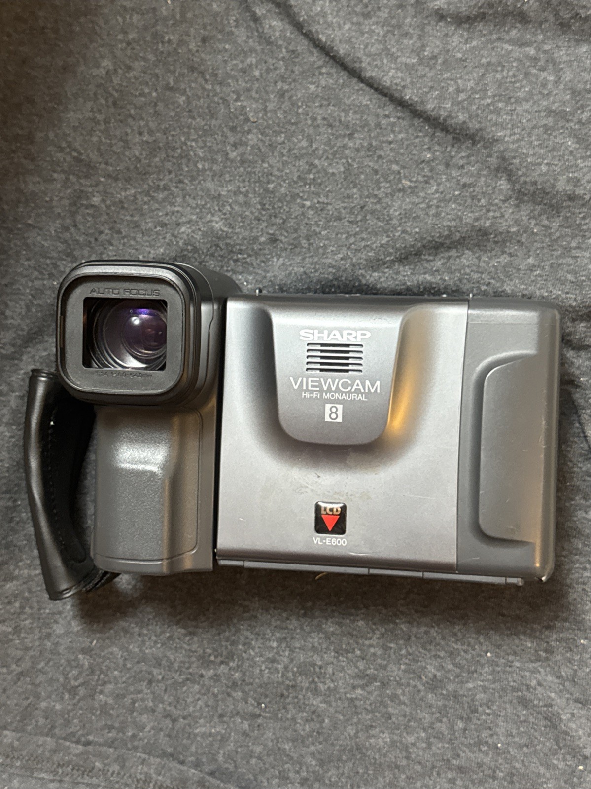 Vintage Sharp Viewcam VL-E600U 8mm Camcorder - Untested - As Is