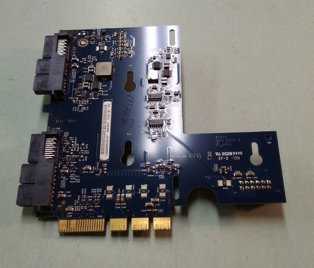 Apple 630-8747, 820-2189-A, Xserve Power Supply Backplane Board  