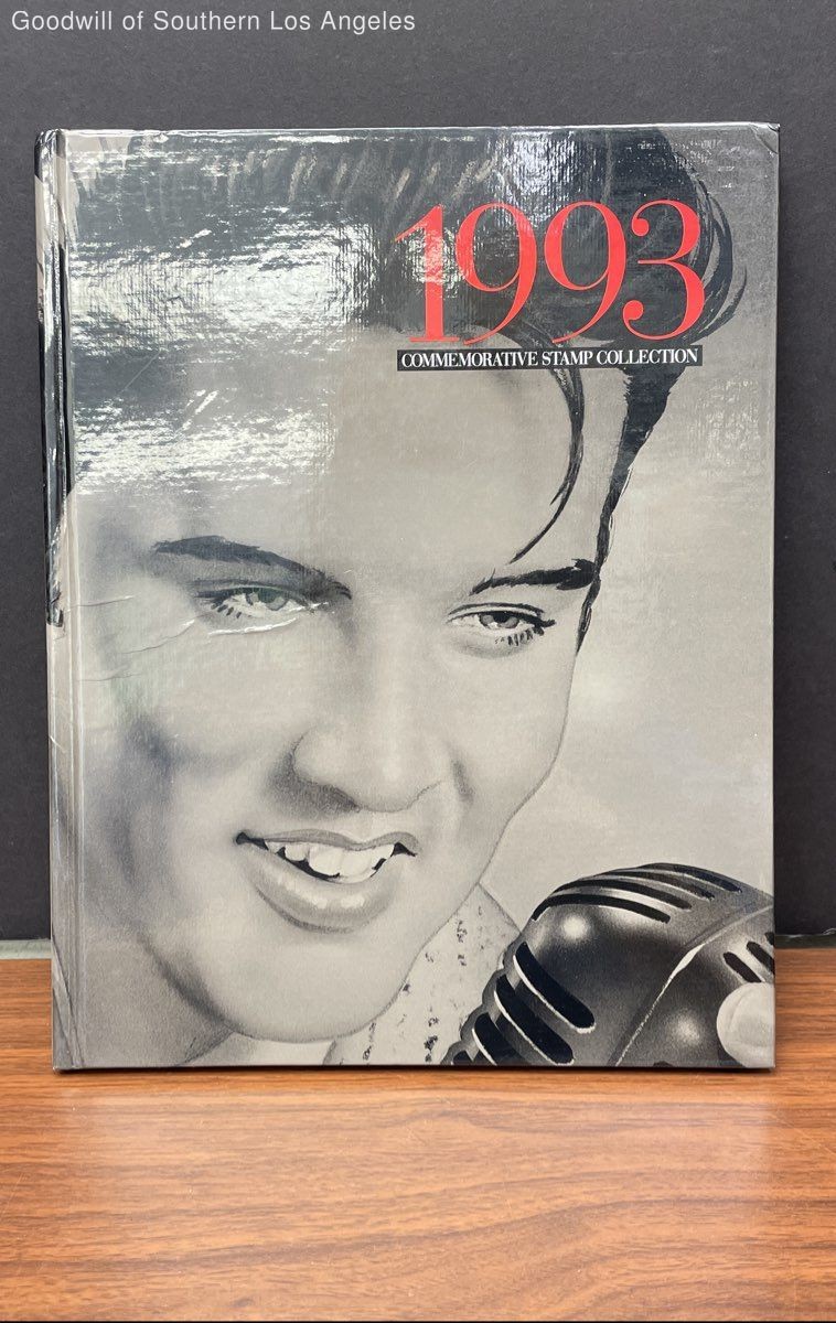 1993 Elvis Commemorative Stamp Collection Book