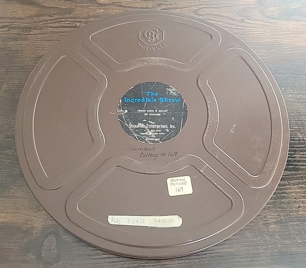 A savage little beast "The Incredible Shrew" 16mm Reel Film (PINK TINT) 26 min