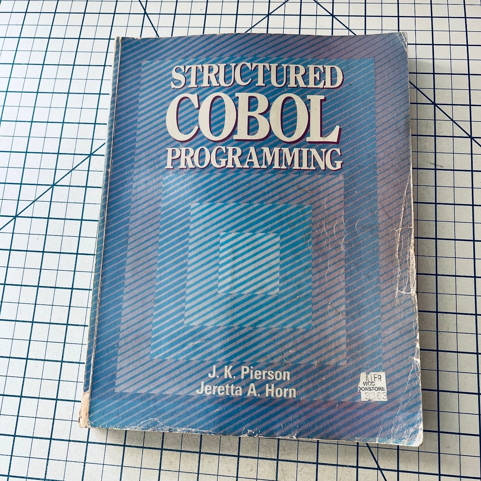 Structured COBOL Programming Textbook 1986 Pierson Horn Vintage Computing Coding