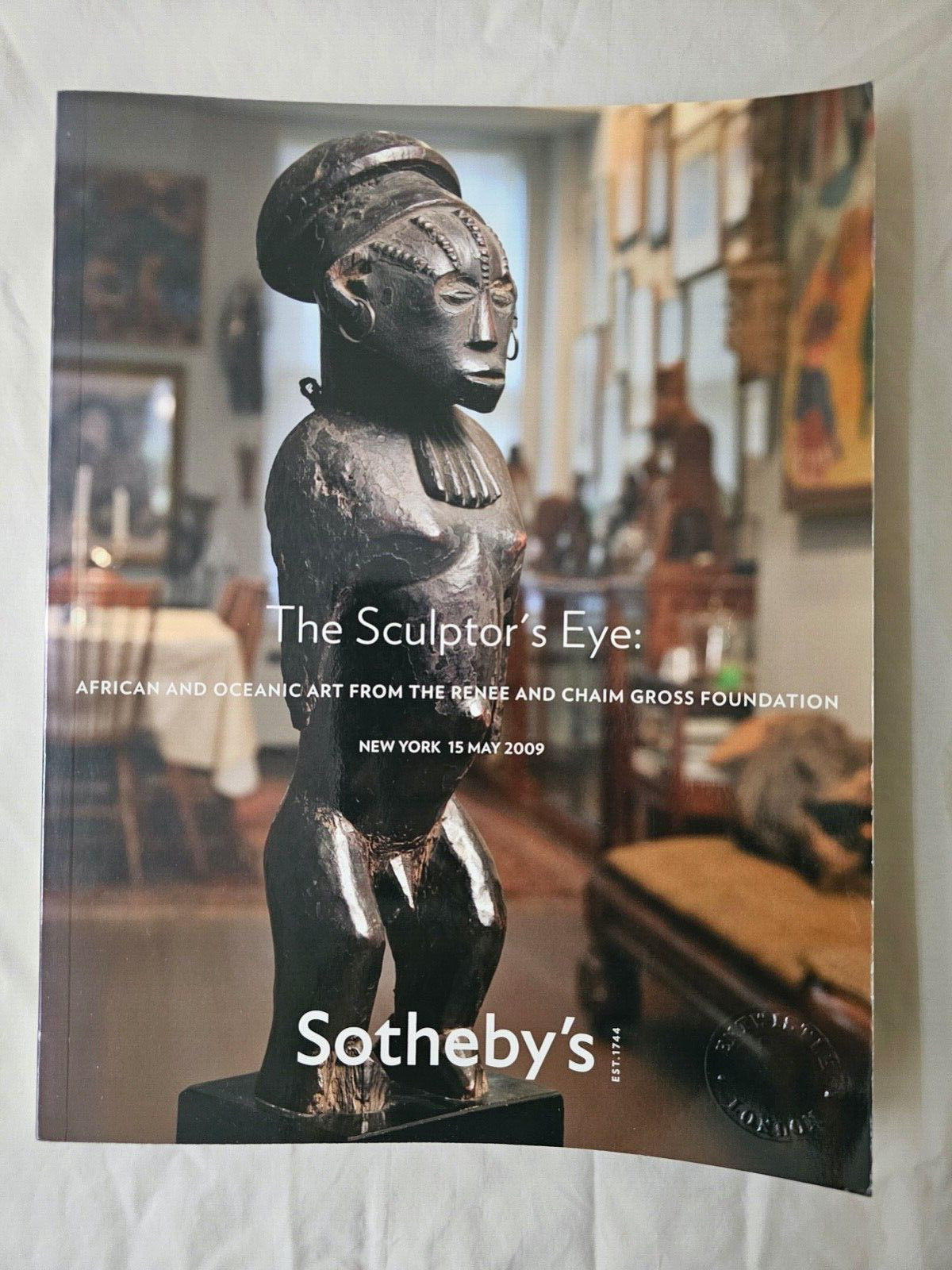 SOTHEBYS CATALOGUE HIGHLY AFRICAN OCEANIC  TRIBAL ART CHAIM GROSS FOUNDATION M09