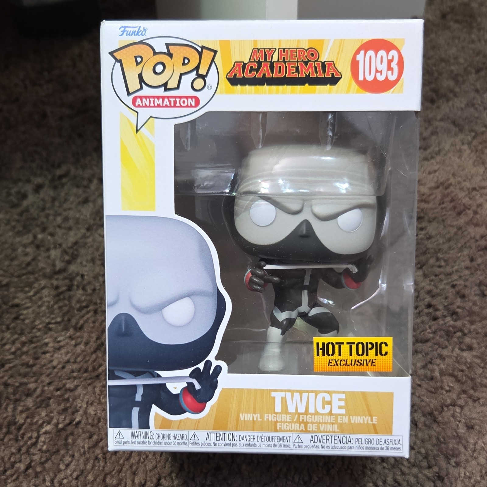 Funko Pop! Vinyl: My Hero Academia - Twice #1093 Hot Topic Exclusive