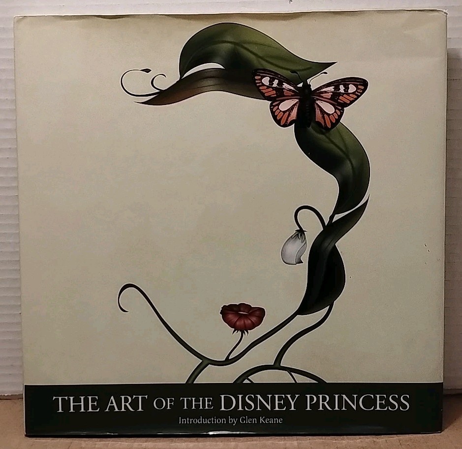 THE ART OF DISNEY PRINCESS - 2009 - 1st Edition D23 Coffee Table Hardcover w/ DJ
