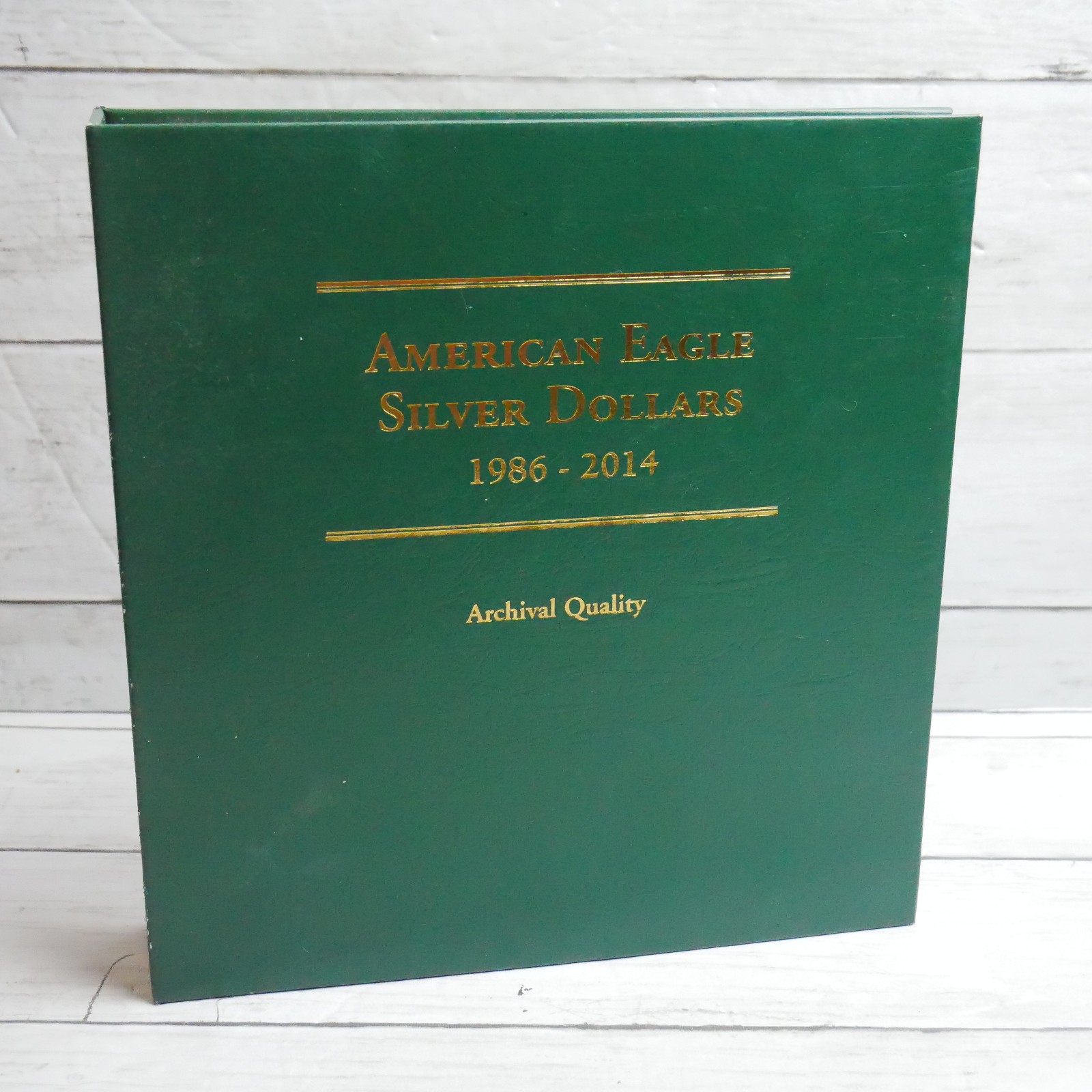 Littleton Album American Dollar Silver Eagle 1986-2014 Archival Quality LCA13