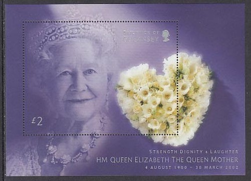 Guernsey - Mail 2002 Yvert 958 ** MNH Queen Mother