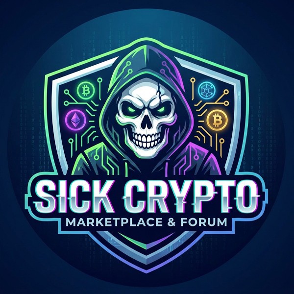 SickCrypto.com -  Premium .COM Domain for Crypto Blockchain Bitcoin - Investment