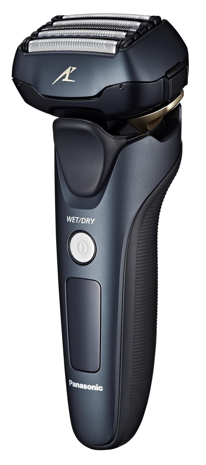 Panasonic ARC5 Electric Razor, Wet/Dry 5-Blade Shaver, Black - Very Good Cond.