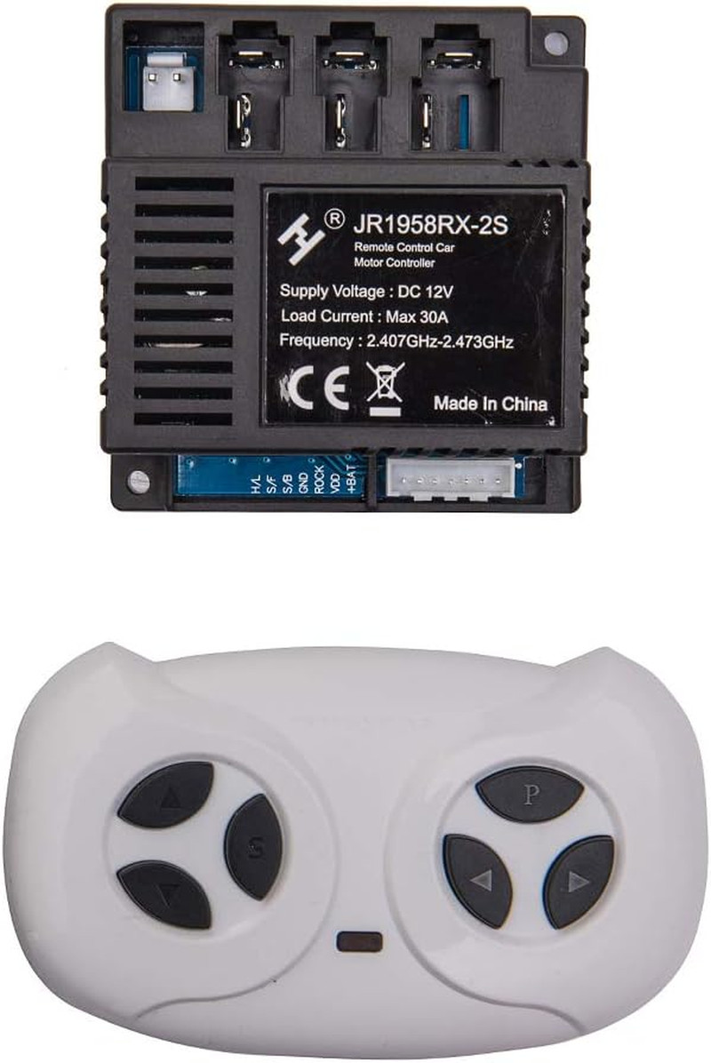 JR1958RX-2S Kids Powered Ride on Car 2.4G Bluetooth Remote Control and Receiver 