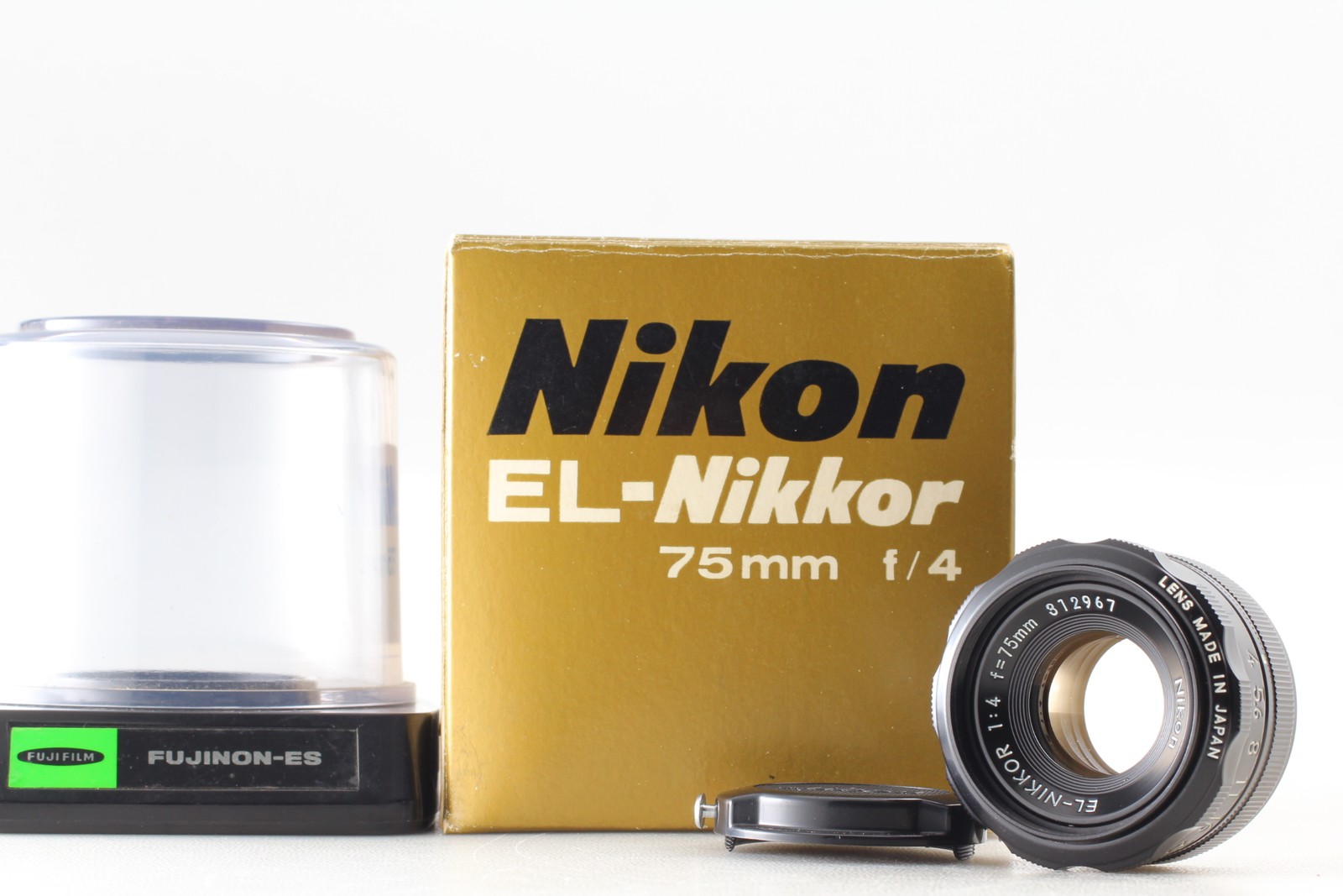 [Near MINT/box] Nikon EL Nikkor 75mm f/4 Enlarging lens From JAPAN