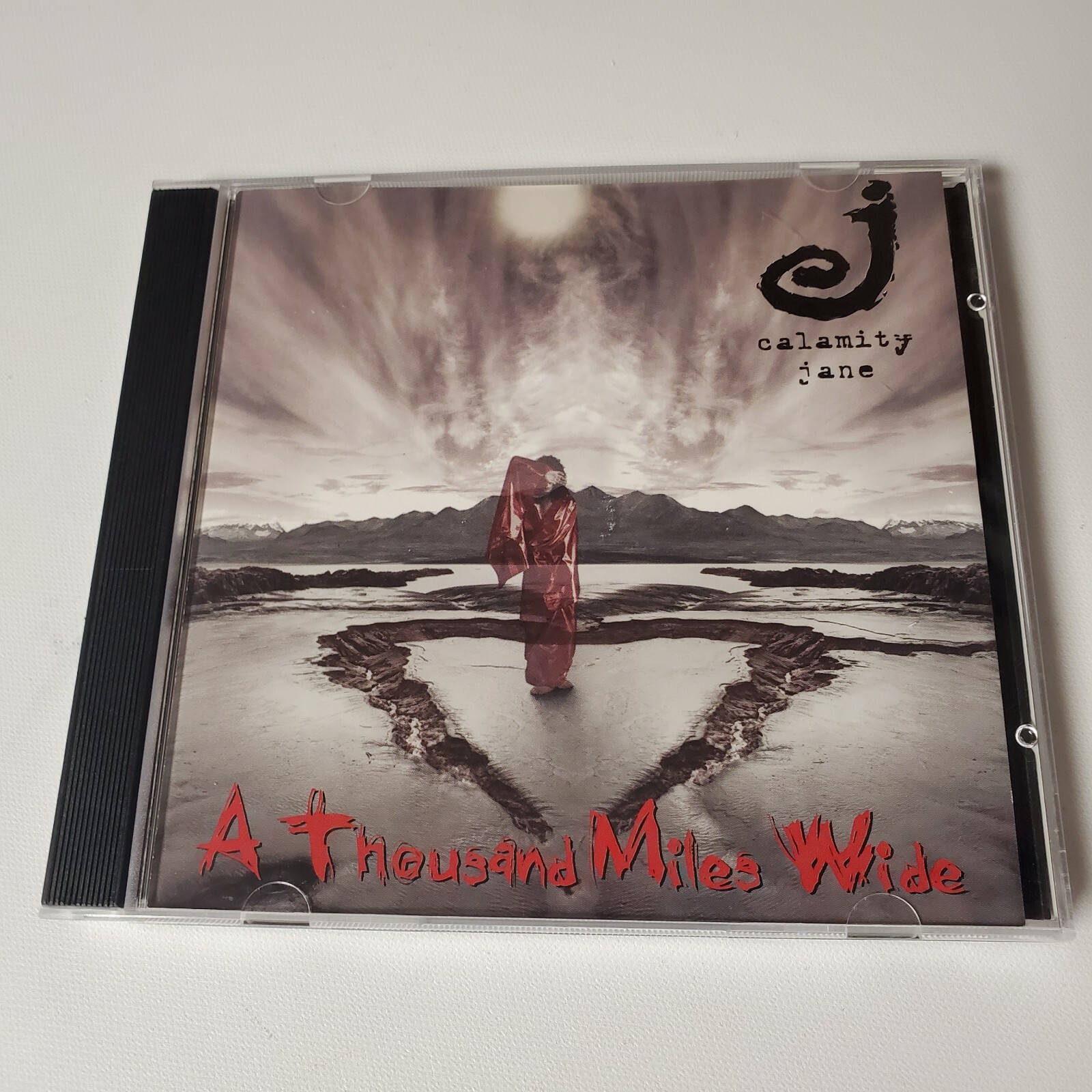 CALAMITY JANE A Thousand Miles Wide CD AUTO SIGNED Mike P Powell ICP ZUG IZLAND
