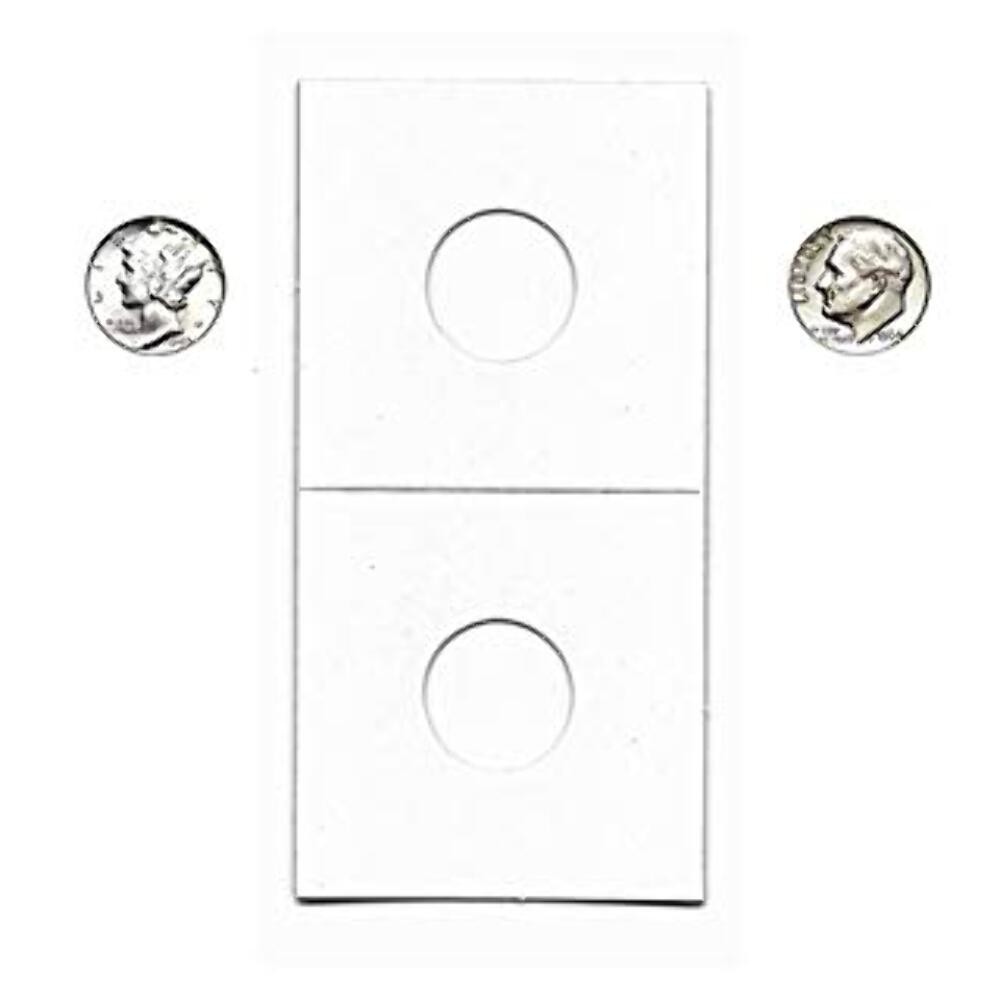 Guardhouse Standard 2" x 2" Dime Paper Coin Flip 100 Pack