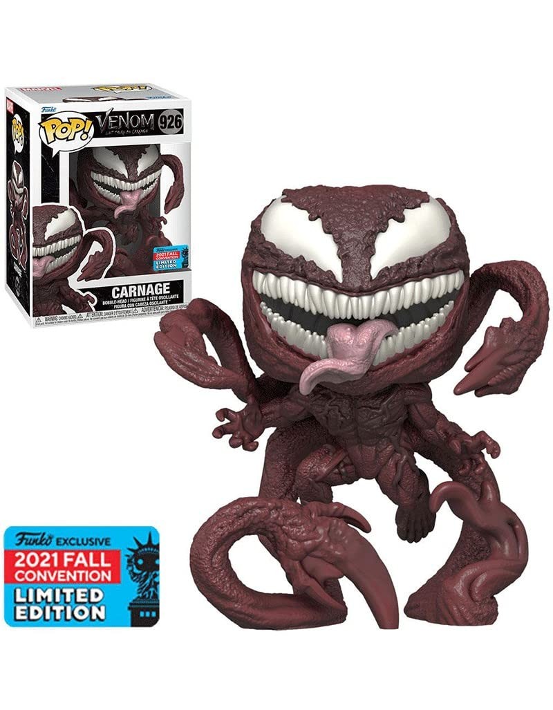 Funko Pop Marvel Venom Carnage 2021 Fall Taille unique, Multicolored 