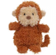 Plush Little Monkey Toy Stuffed Animal Doll Dust Bag 7" Jelly Christmas Gift