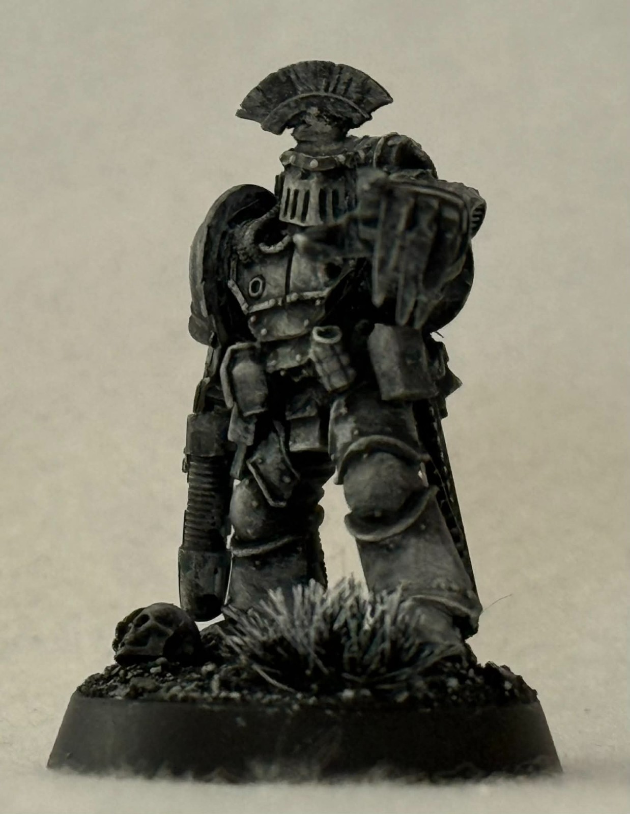 Space Marine Mark 3 true scale conversion Sergeant Horus Heresy bits