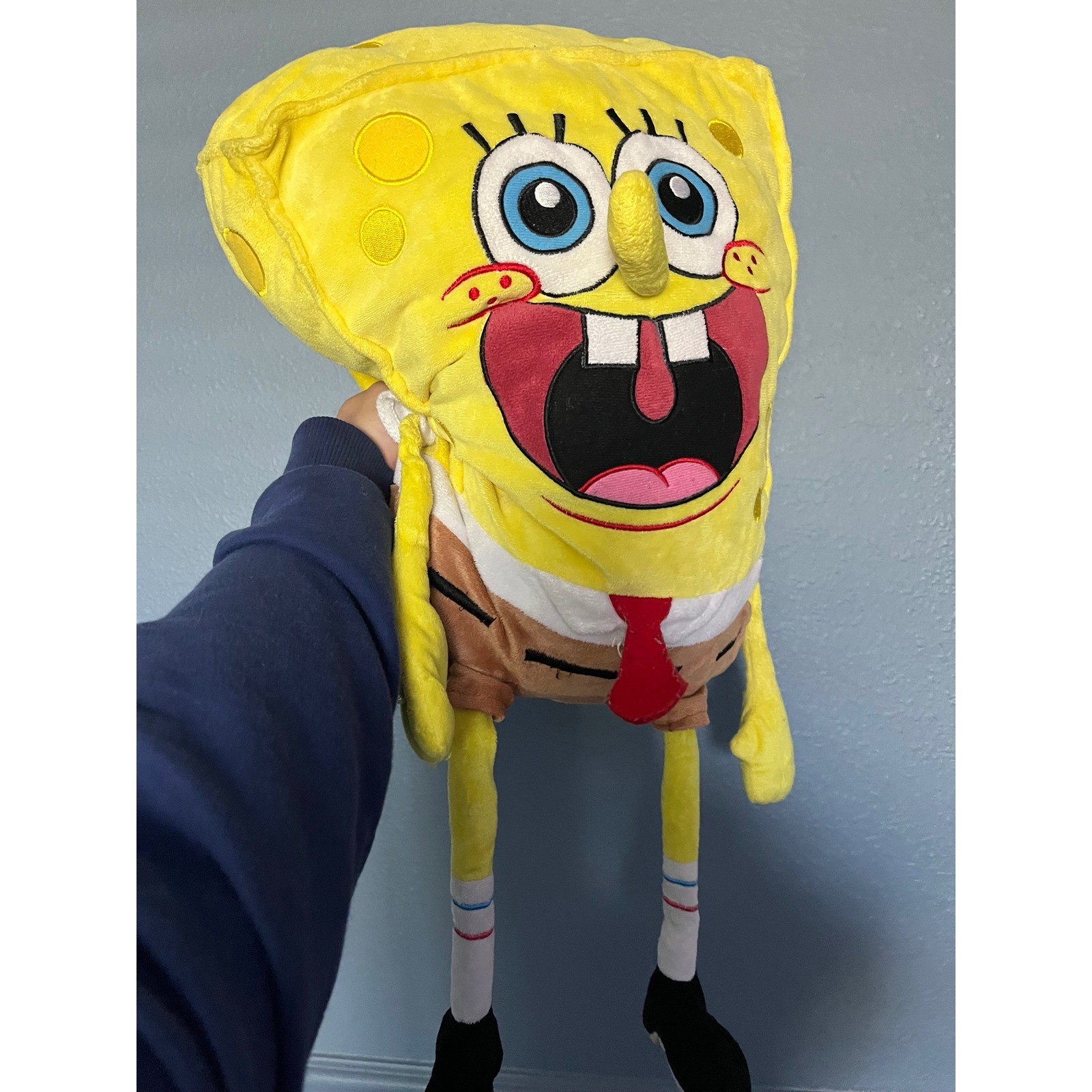 Nickelodeon Spongebob Squarepants Plush Pillow Doll Large Yellow Character Fun