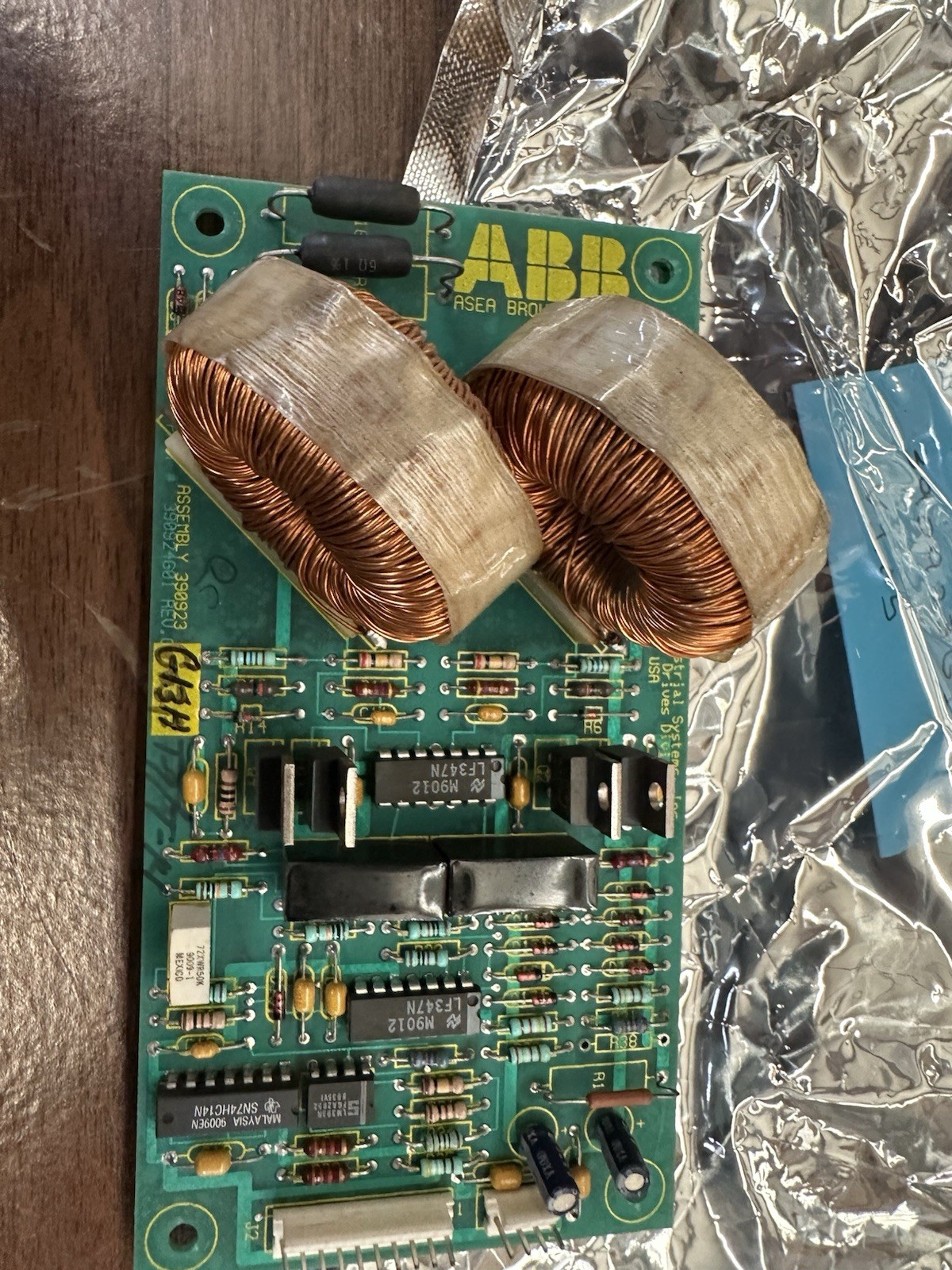 ABB CURRENT SENSING BOARD 390923G13H 390923G13 NEW 390923-G13 390923-g13H