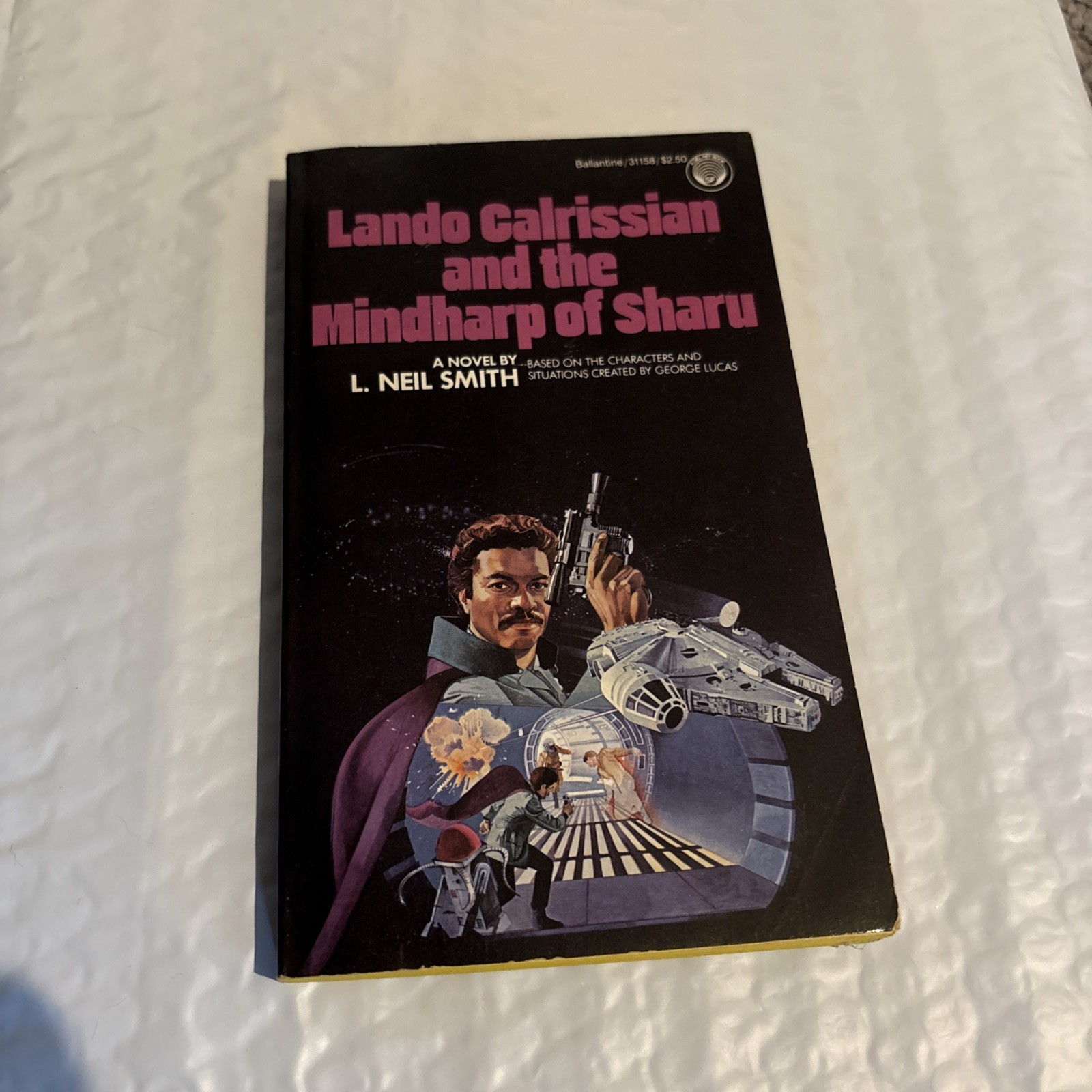 Lando Calrissian & the Mindharp of Sharu 1983 Ballantine 1st Ed Paperback