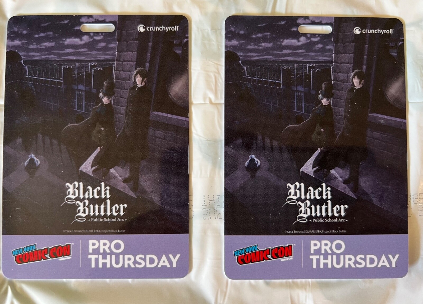 NYCC 2024 “PRO” Thursday Badge New York Comic Con