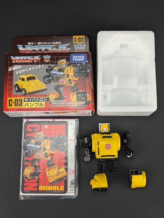 Transformers Missing Link C-03 Bumble READ Takara G1 Bumblebee Japanese