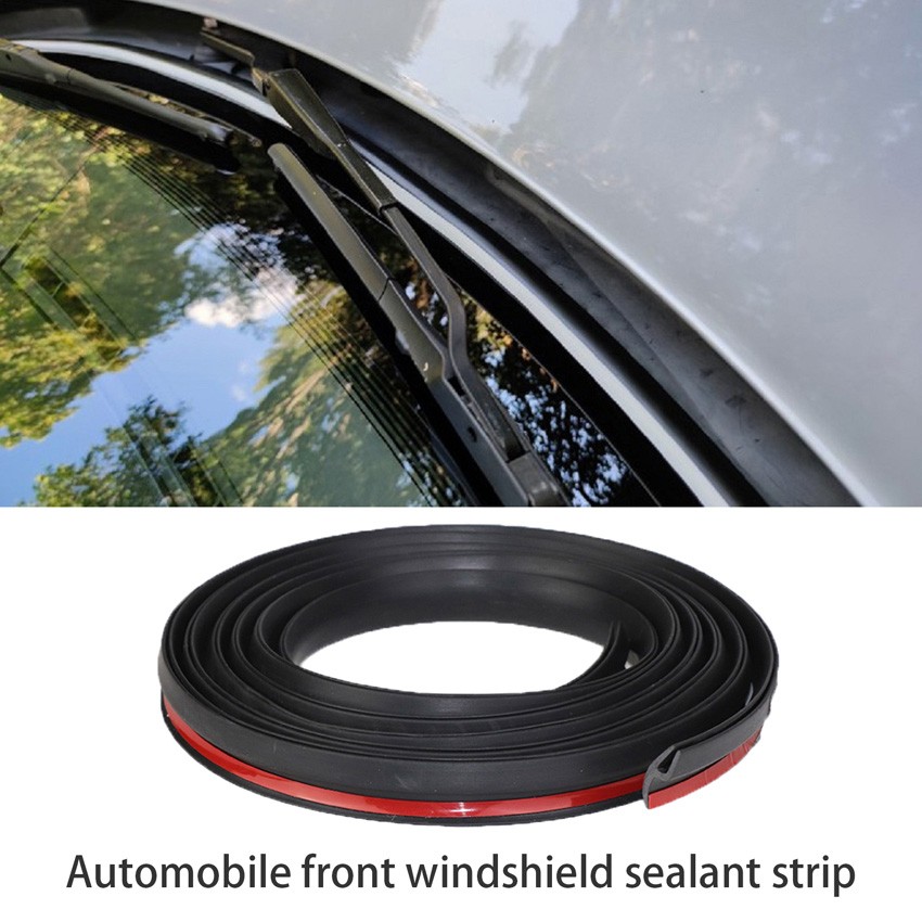 Sealed Strip 1.8m Front Windshield Universal Weatherstrip Trims Accessories Car