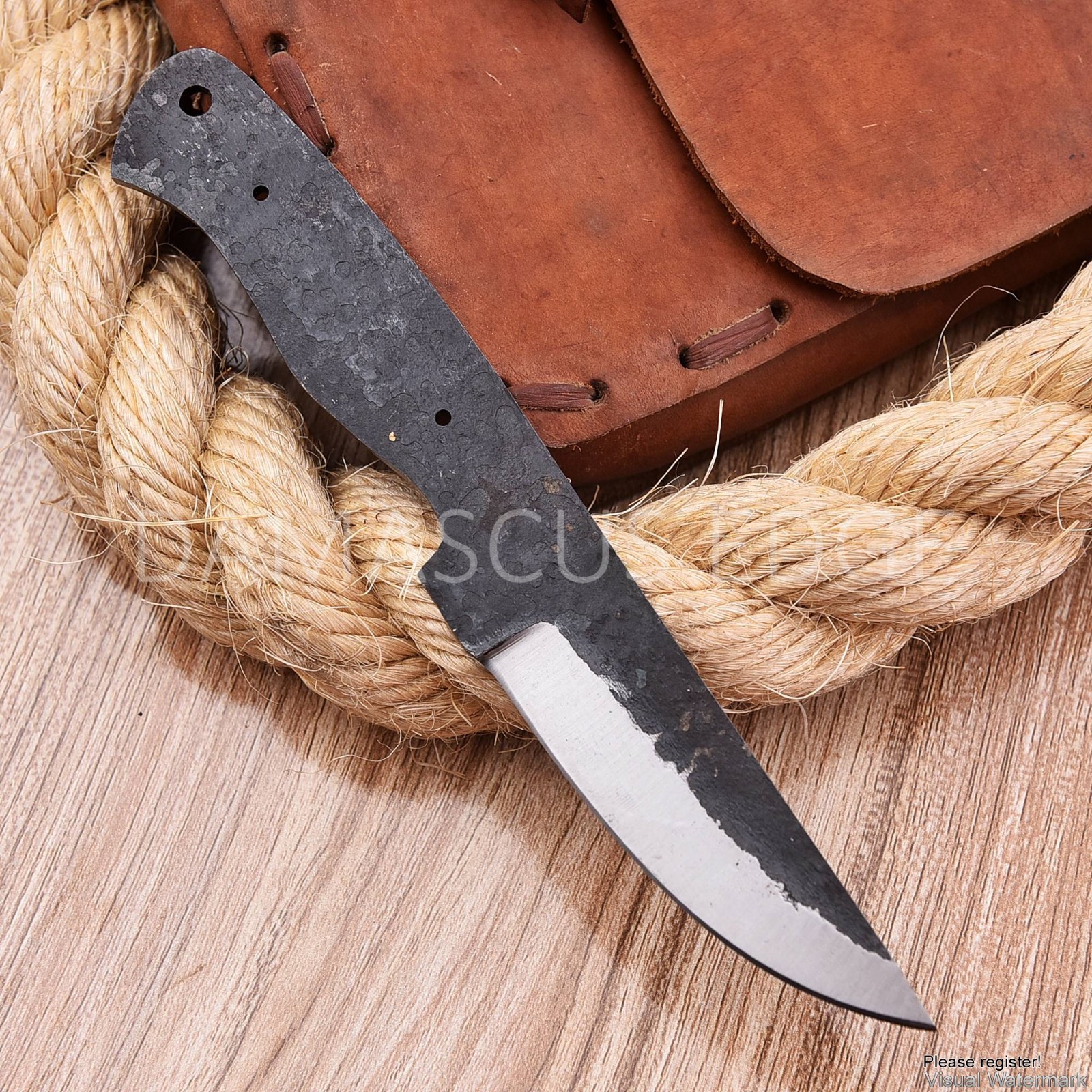 8'' Carbon Steel Knife Blank – Custom DIY Blade Making Supply Crafting Material