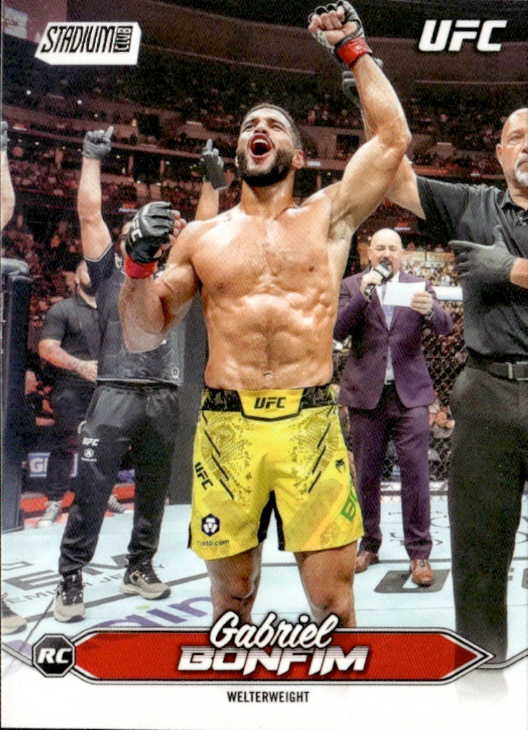 2025 Topps UFC Stadium Club Gabriel Bonfim #164 (RC)