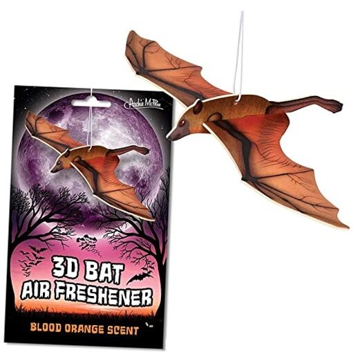 3D Vampire Bat Blood Orange Scented Deluxe Air Freshener! 