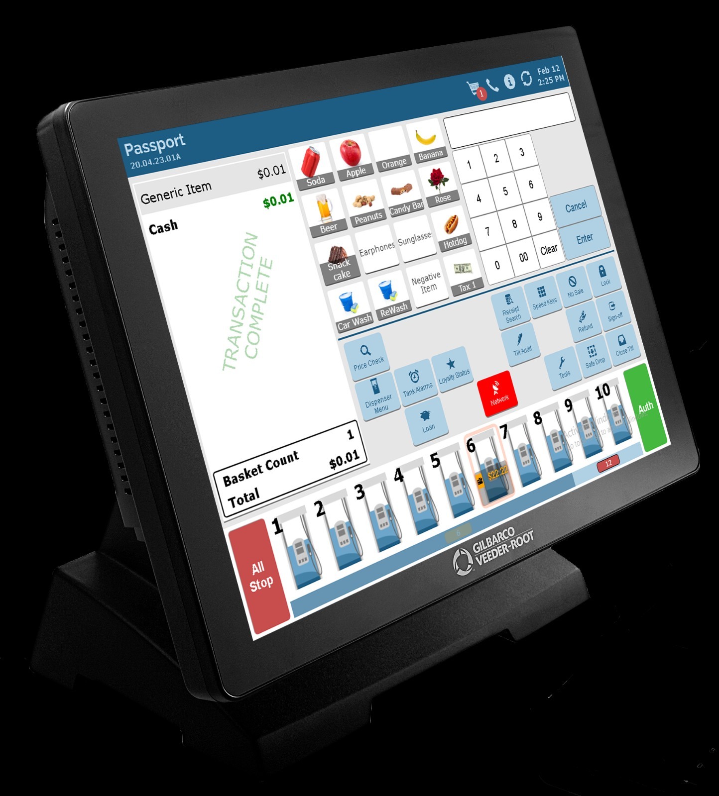 Gilbarco Passport PX60 All in One  Serxer with EDH2