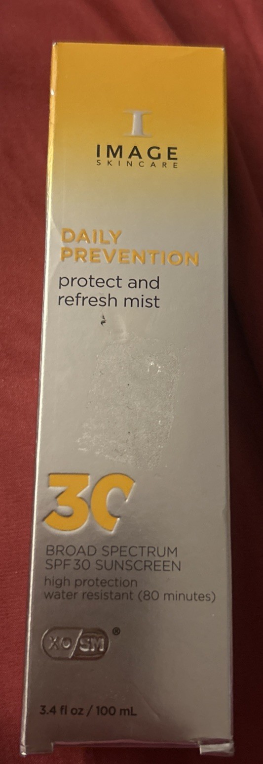 Image Skincare Daily Prevention Protect and Refresh Mist SPF 30 3.4oz NEW SEALED