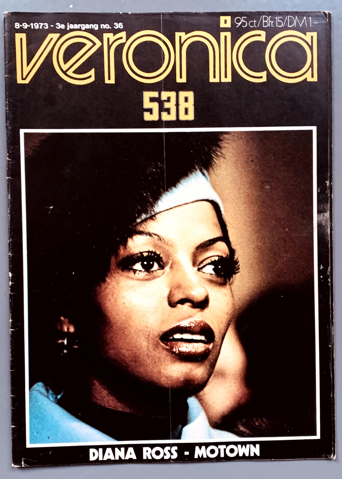 1973 Dutch MAGAZINE MOTOWN Soul MICHAEL JACKSON DIANA ROSS Supremes FREDDY BECK