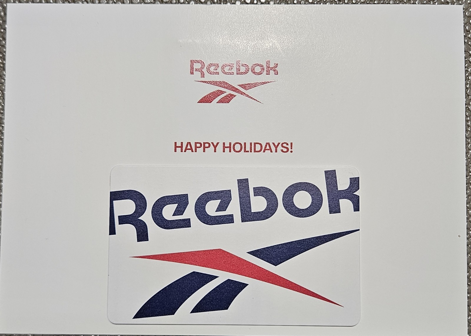 Reebok $250 Gift Card (Valid In Store Only)