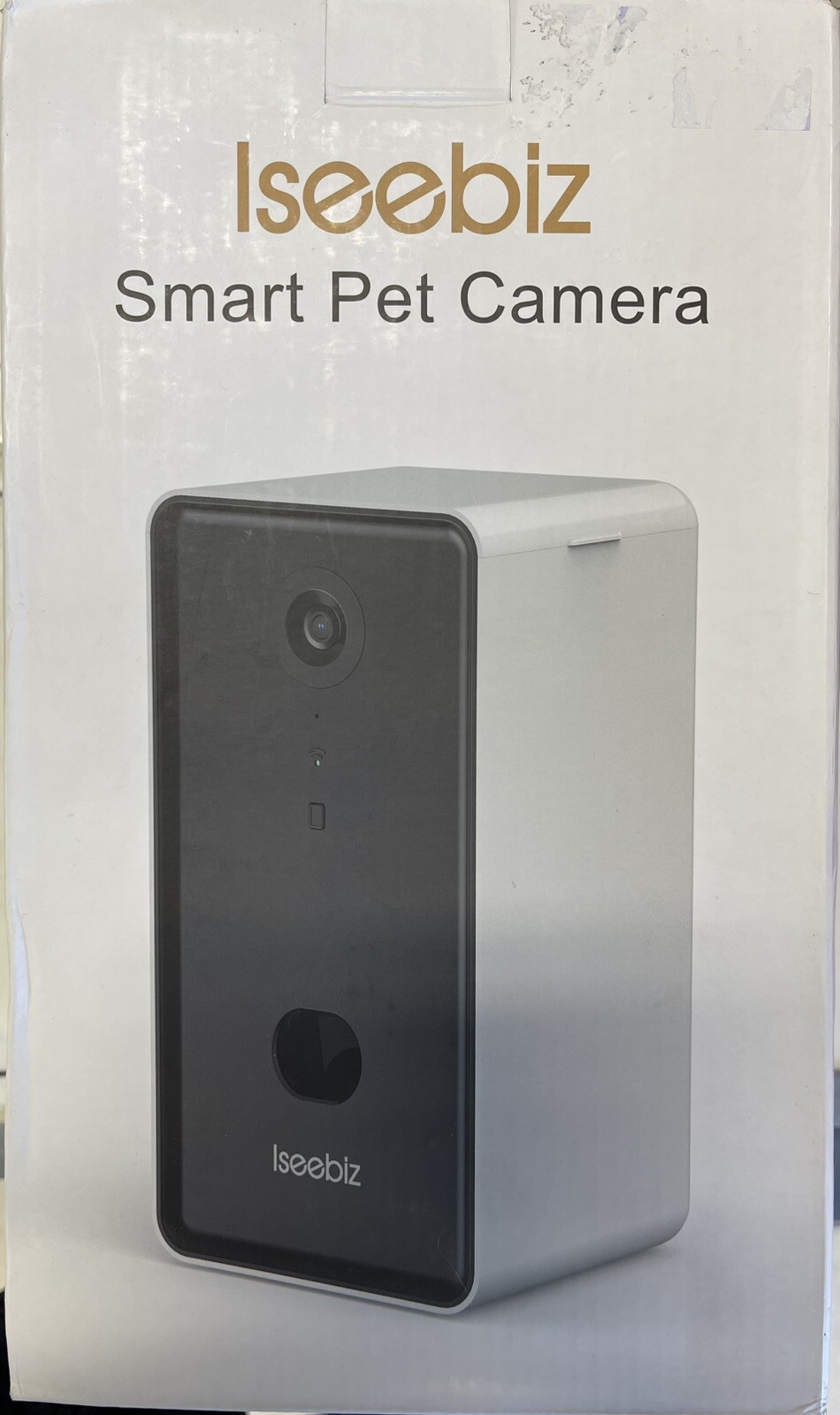 Owlet Home Smart Dog Camera with Treat Tossing (WHITE ) **open Box **