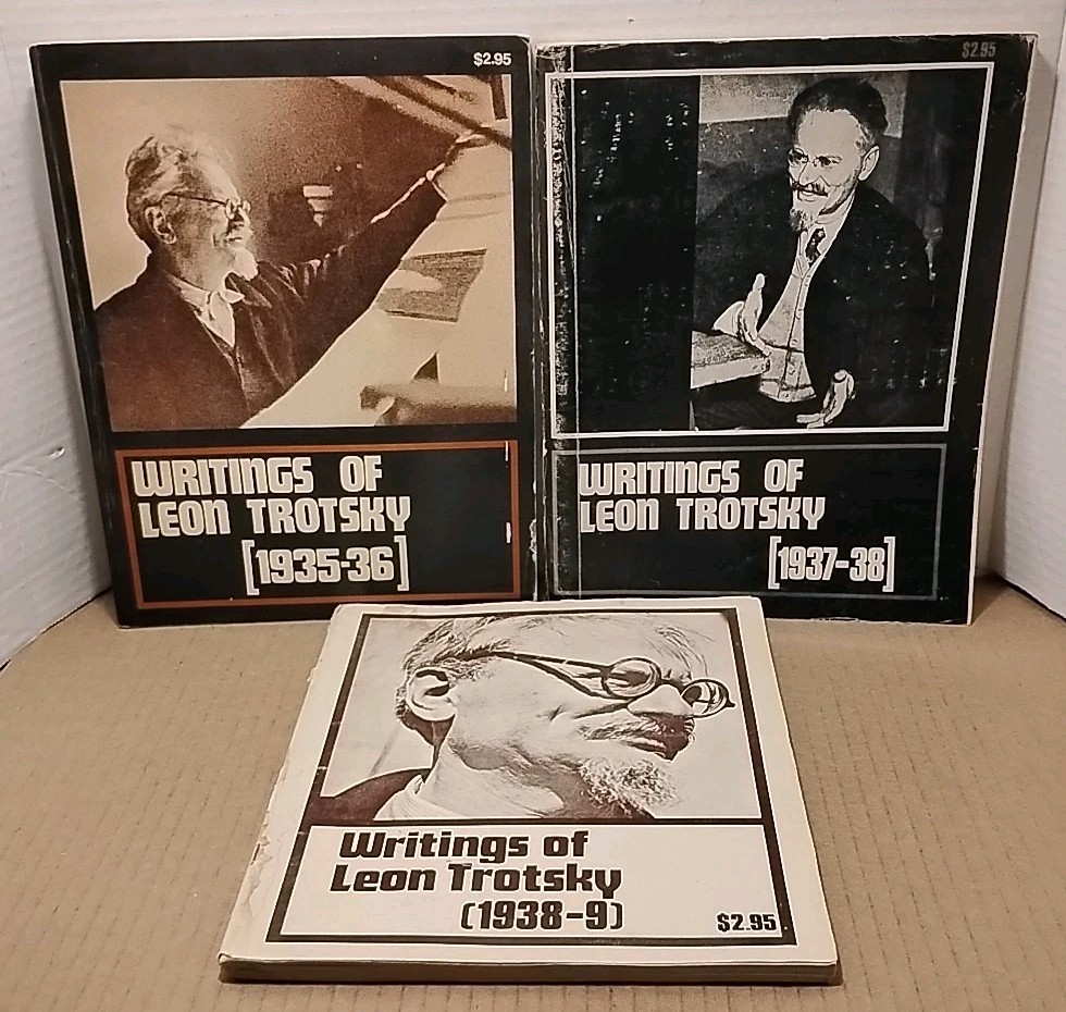 Writings of LEON TROTSKY : 1935-1939 - 3 Vols. - Vintage Illustrated Paperbacks