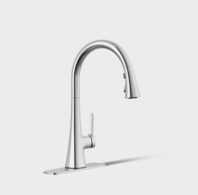 Kohler R33912-CP Guild Pull-down Kitchen Sink Faucet Chrome