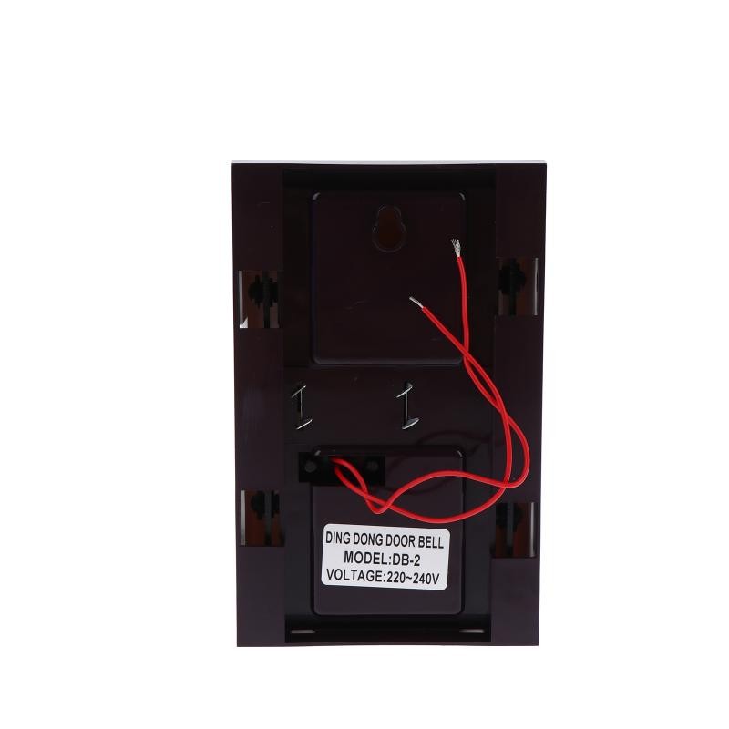 1/2/3Pcs Mechanical Doorbell Home Hotel Wired Door Bell Manual Ding Dong Bell