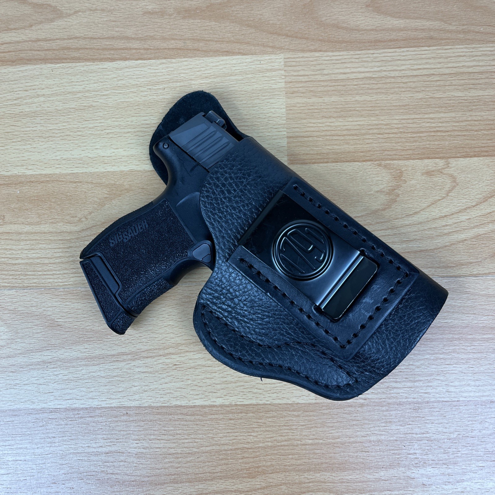 1791 Smooth Concealment IWB Leather Holster Size 3 Black SCH-3-NSB-R