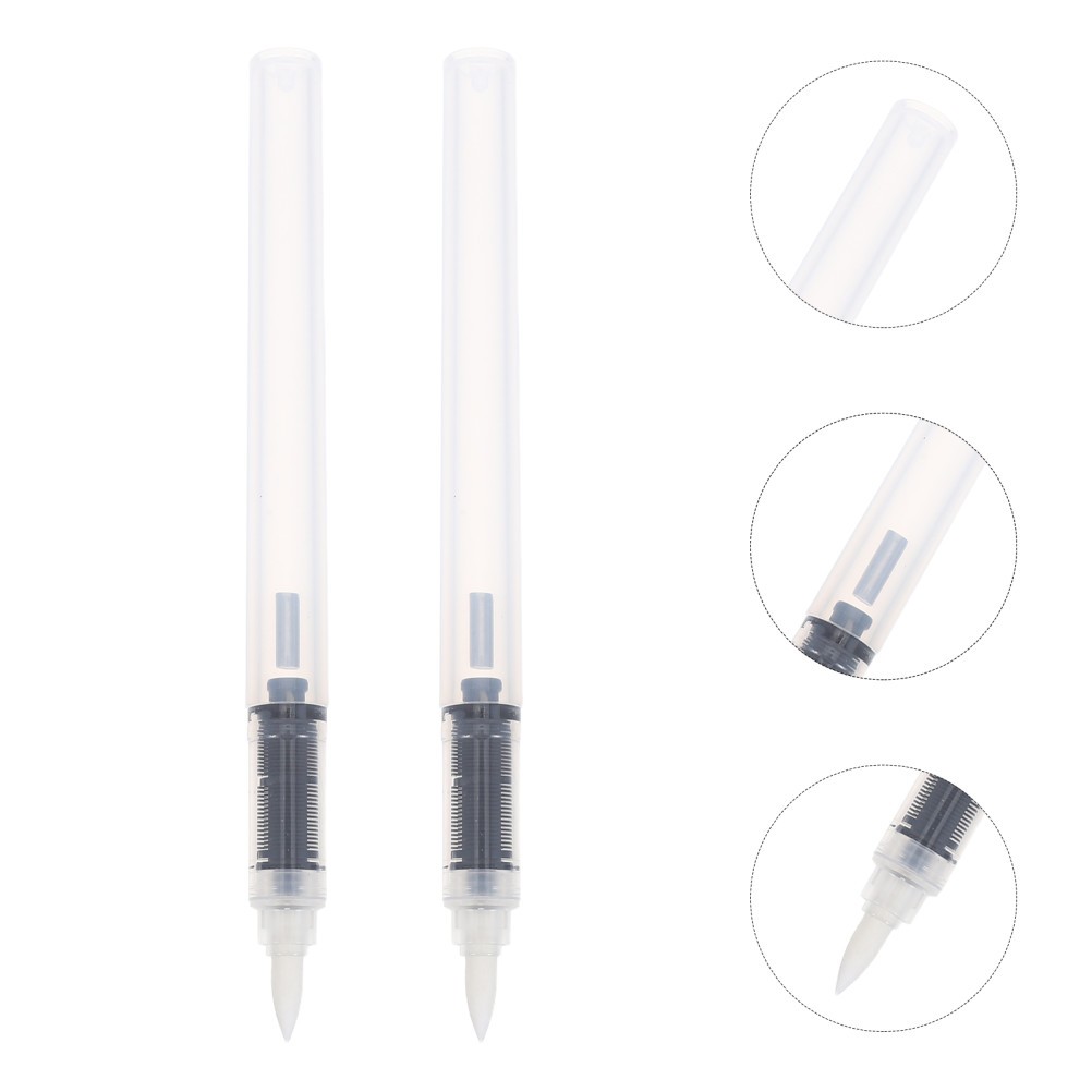  4 Pcs Marker Pen Tube Empty Fine Tip Blank Refillable Paint Pens