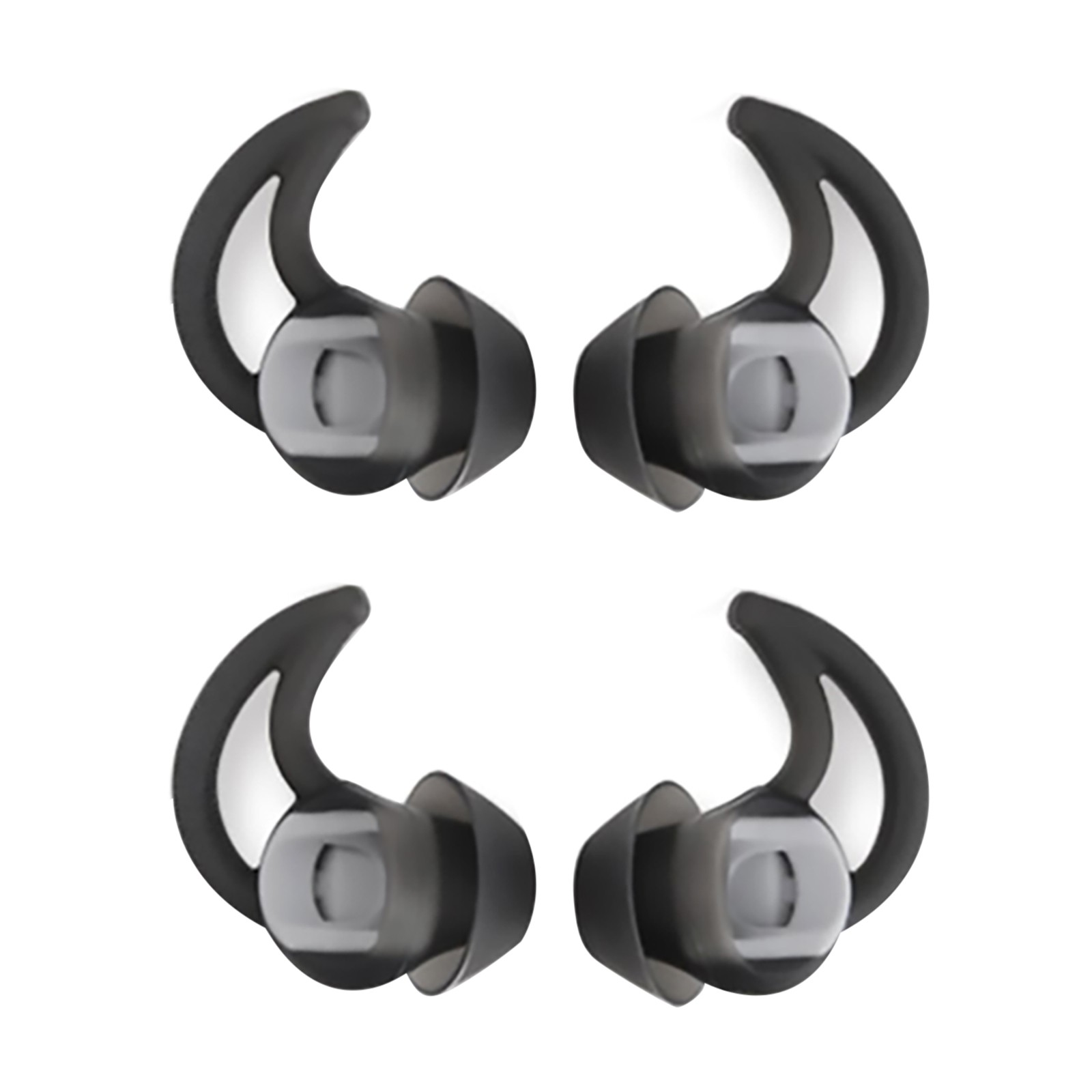 2Pairs Replacement Noise Isolation Silicone Earbuds Tips For BOSE QC30 QC20