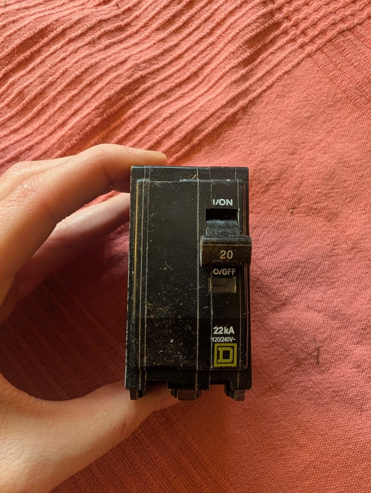 Square D 20 Amp Breaker 2 Pole