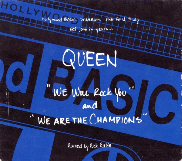 Queen – We Will Rock You / We Are The Champions - CD Single 
