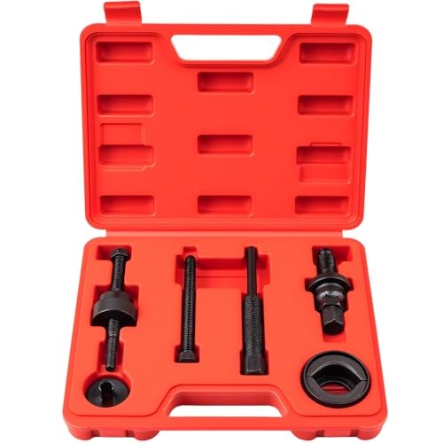 Pulley Puller Installer Kit, Power Steering Pump Pulley Removal Tool for Multi 
