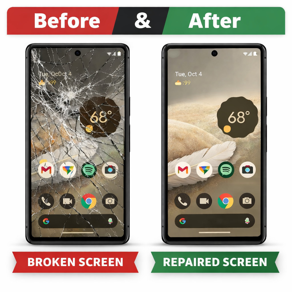 Google Pixel 8 Original Screen Replacement Service – Professional Repair