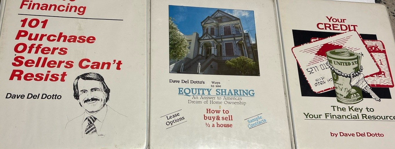 Dave Del Dotto Real Estate Creative Financing/Foreclosure Cassette Course Bundle