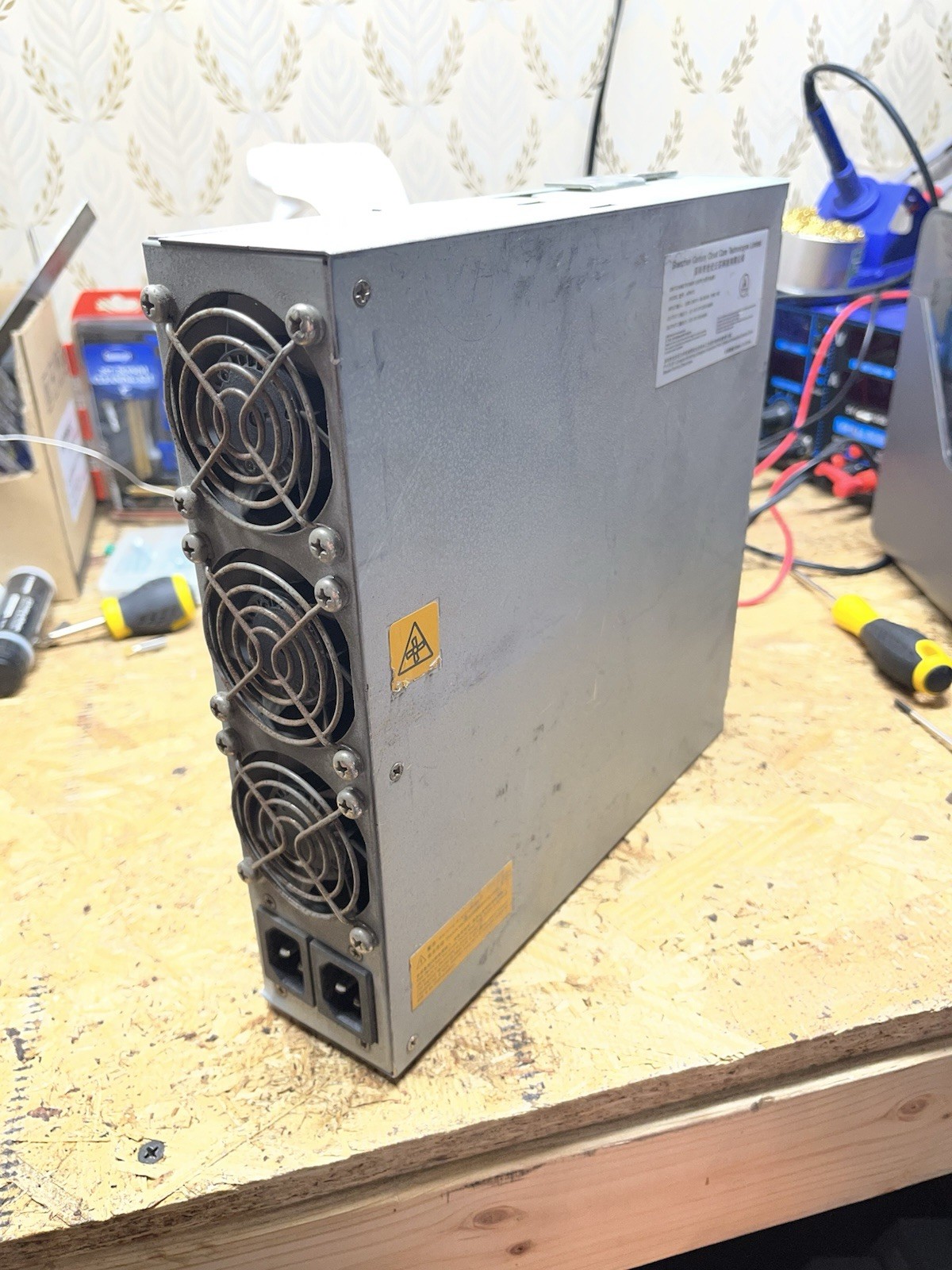 Bitmain APW121215b PSU 120V and 240V Modded Refurbished for Antminer S19 Series