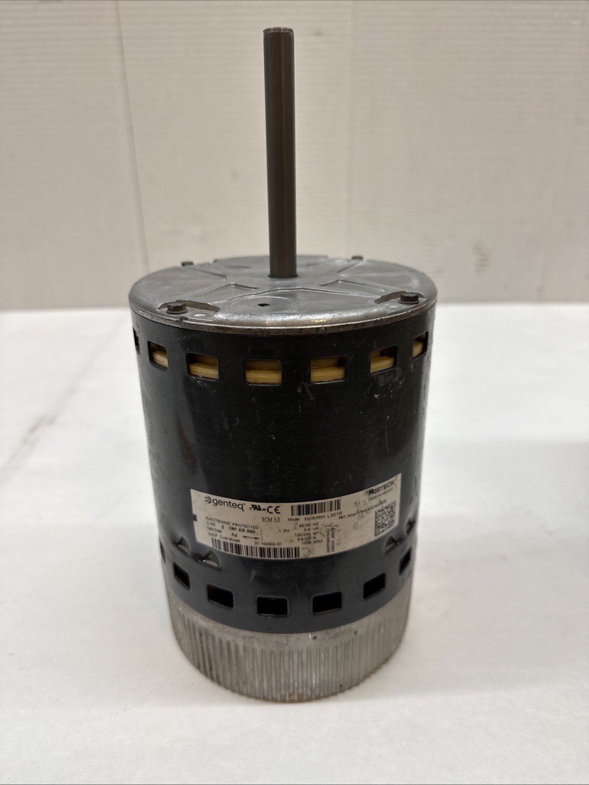 Genteq 5SME39SXL3019 ECM 3.0 3/4HP 120/240V Furnace Blower Motor 51-102603-01