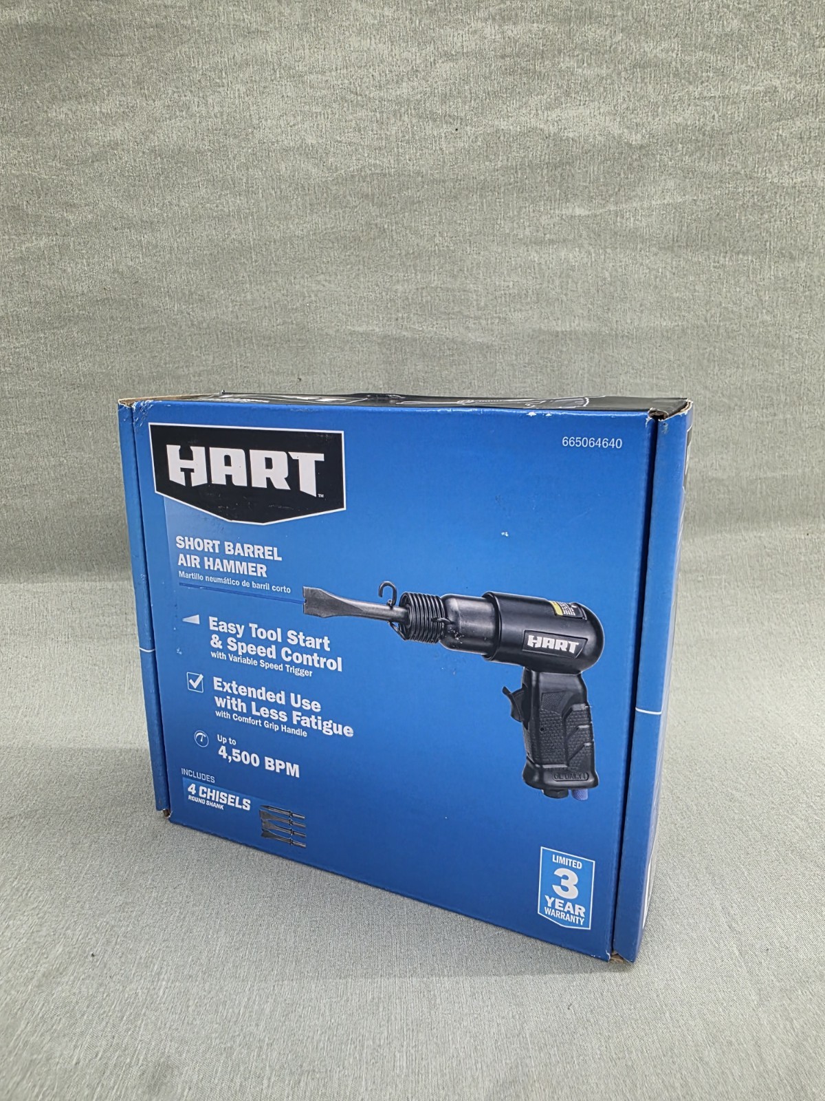 Hart Short Barrel Air Hammer 665064640 BRAND NEW IN BOX